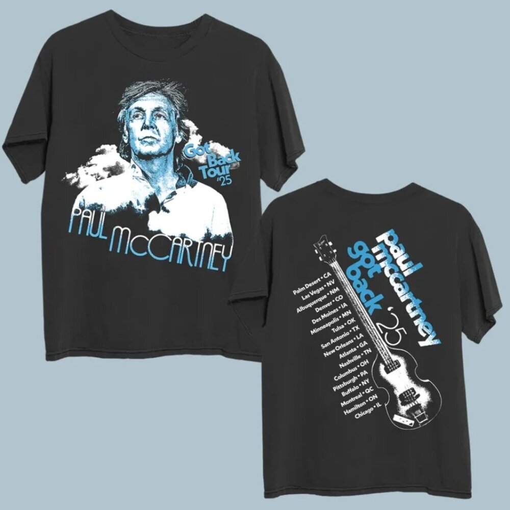 Paul mccartney Got Back 2025 Tour Unisex T-Shirt 81
